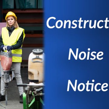 construction-noise Emergency Services Headquarters Energy Conservation Project Work Notice #2